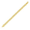 14K Yellow Gold Lite Charm Bracelet, 5 mm