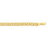 14K Yellow Gold Lite Charm Bracelet, 5 mm