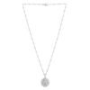 Sterling Silver, Rhodium Plated Necklace 6.6g