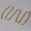 5.10mm mariner chain in solid 10K yellow gold, view 5