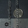 14K White Gold Figaro Chain 6.00mm