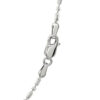 14K White Gold Bead Chain 1.30mm