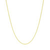14K Yellow Gold Box Chain, 0.6 mm