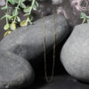 14K Yellow Gold Box Chain, 0.6 mm