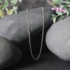 14K White Gold Chain 1.0mm