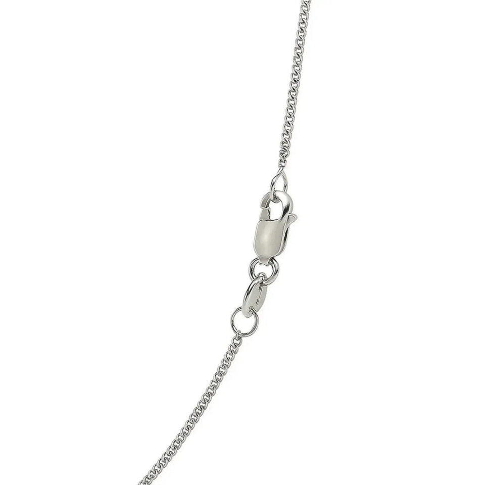 14K White Gold Chain 1.0mm