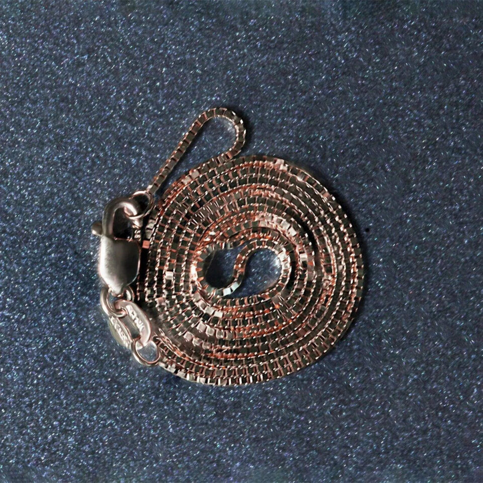 14K Rose Gold Chain 0.73mm