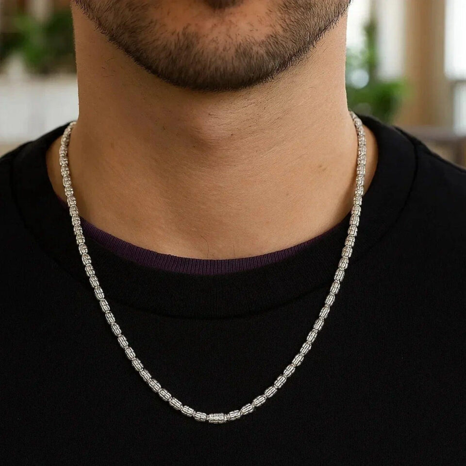14K White Gold Chain 3.14mm