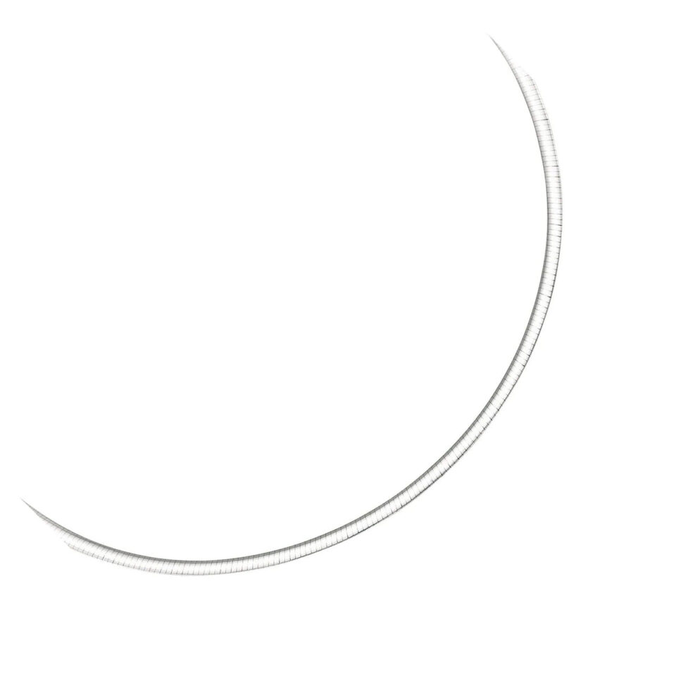 14K Two-Tone Gold Necklace 3.0mm
