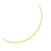 3.0mm necklace in solid 14K two-tone gold, view 2