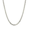 14K White Gold Cable Chain 2.90mm