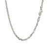 14K White Gold Cable Chain 2.90mm