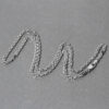 14K White Gold Cable Chain 2.90mm