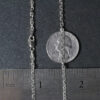 14K White Gold Cable Chain 2.90mm