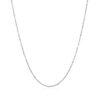 14K White Gold Singapore Chain 0.8mm