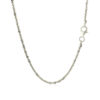Sterling Silver, Rhodium Plated Chain 1.60mm
