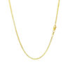 14K Yellow Gold Foxtail Chain, 1 mm