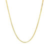 14K Yellow Gold Foxtail Chain, 1 mm