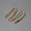 14K Yellow Gold Wheat Round Chain