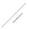 Sterling Silver, Rhodium Plated Chain 2.2mm
