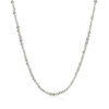Sterling Silver, Rhodium Plated Chain 2.2mm