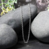 14K White Gold Cable Chain 2.20mm