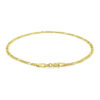 14K Yellow Gold Figaro Bracelet 1.90mm