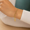 14K Yellow Gold Figaro Bracelet 1.90mm