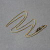14K Yellow Gold Round Wheat Chain, 1 mm