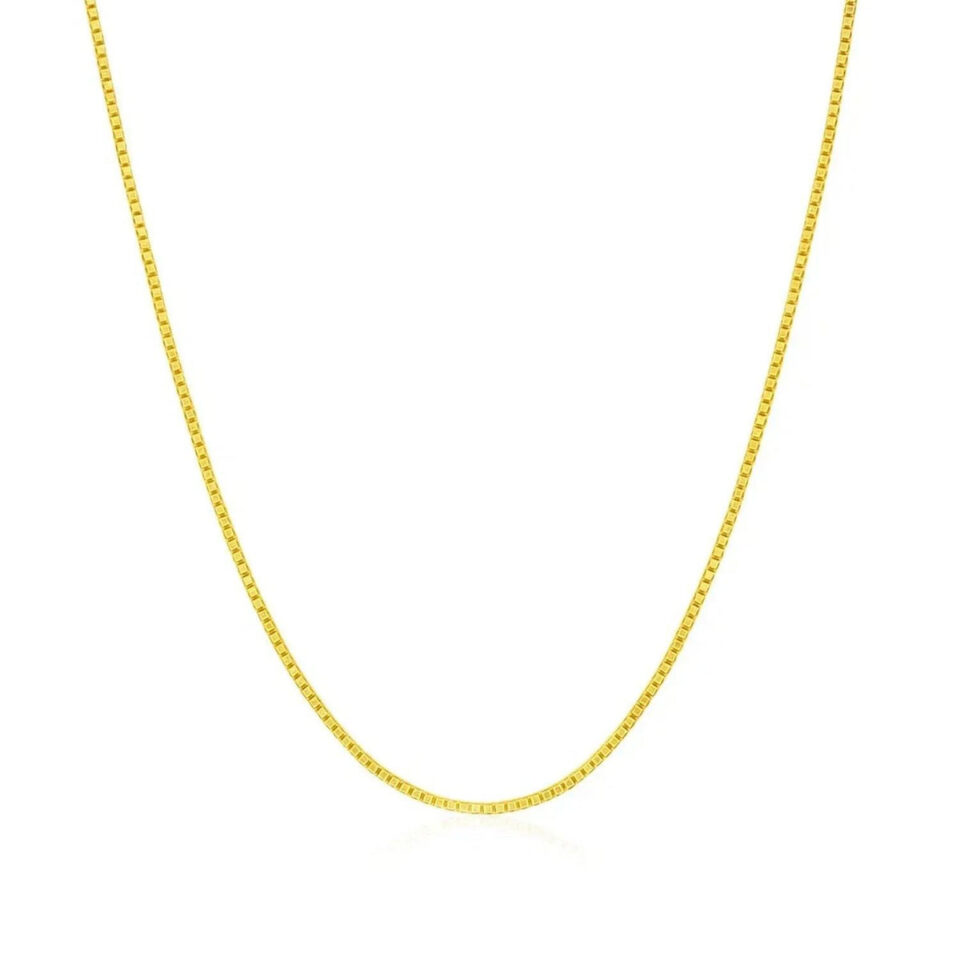 14K Yellow Gold Chain 0.68mm