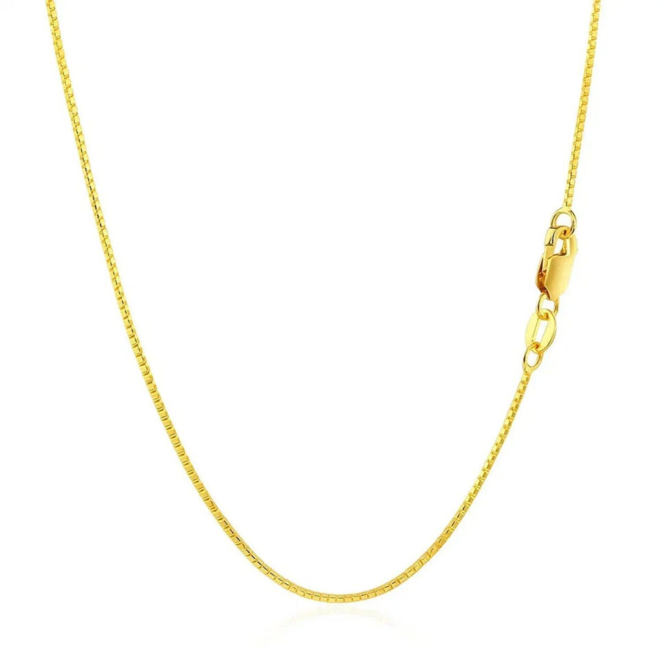 14K Yellow Gold Chain 0.68mm