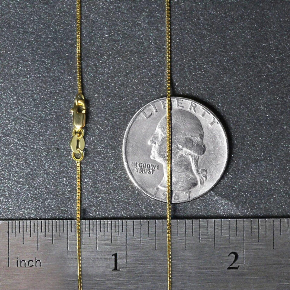 14K Yellow Gold Chain 0.68mm