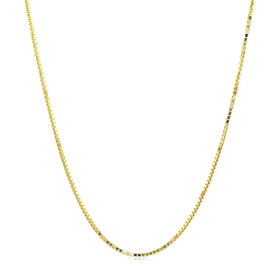 14K Yellow Gold Chain 1.00mm