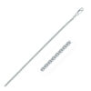 Sterling Silver, Rhodium Plated Chain 2.5mm