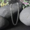 14K White Gold Curb Chain