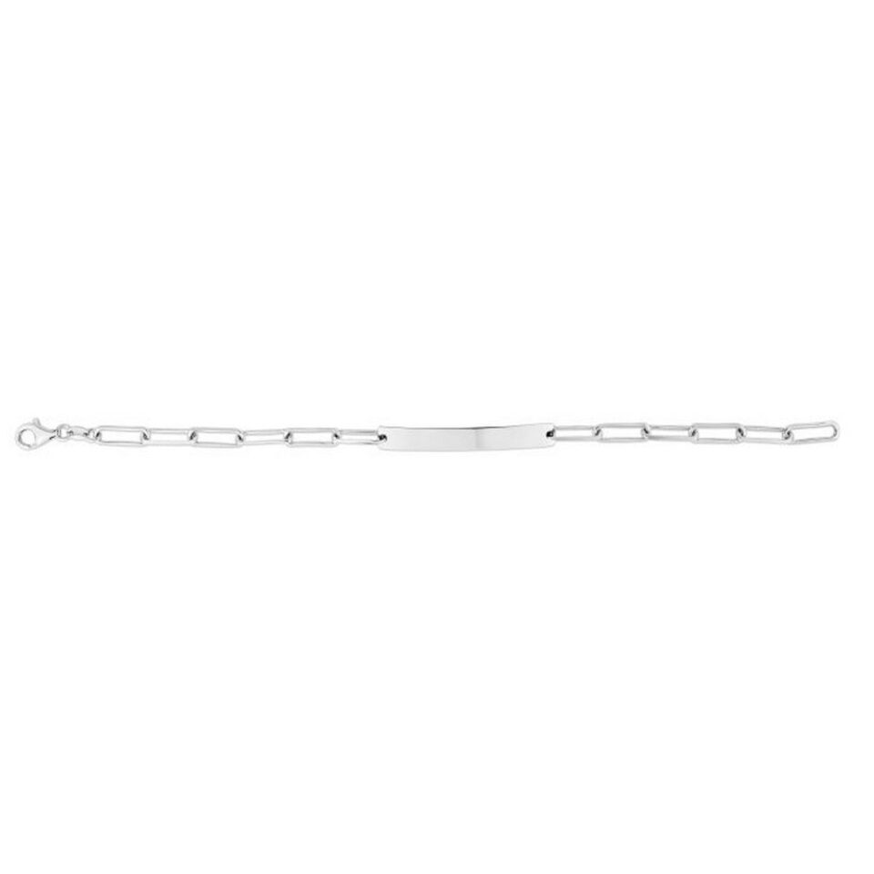 Sterling Silver, Rhodium Plated Bracelet 2.10mm