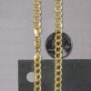 14K Yellow Gold Curb Chain 6.20mm