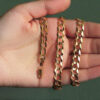 10K Yellow Gold Curb Chain 8.2mm