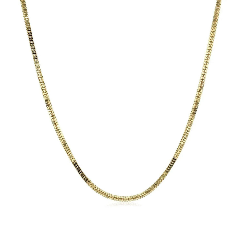 14K Yellow Gold Chain 1.10mm