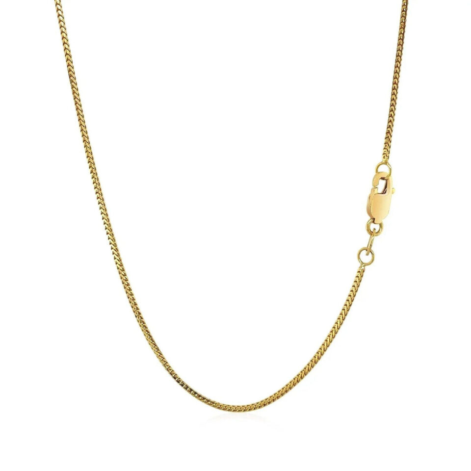 14K Yellow Gold Franco Chain 0.90mm