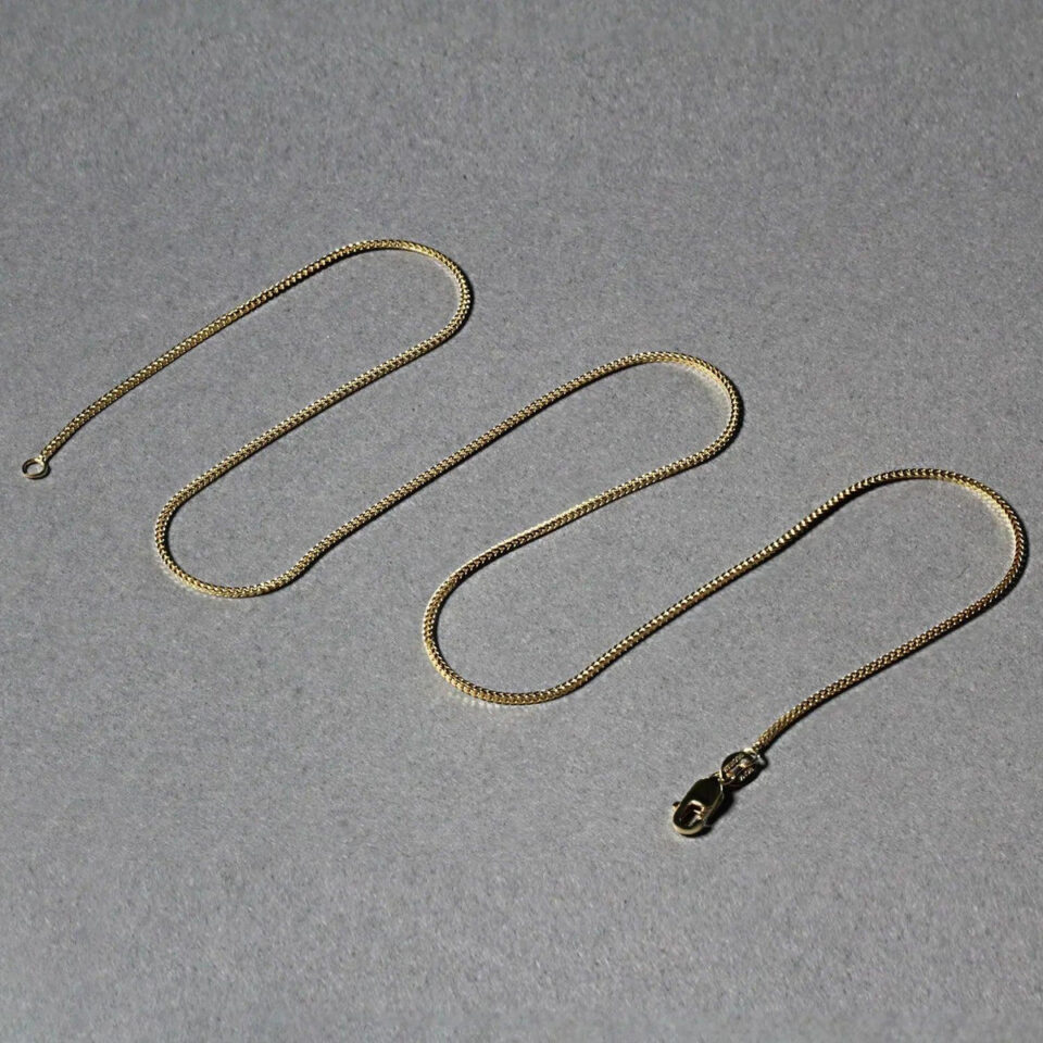 14K Yellow Gold Franco Chain 0.90mm