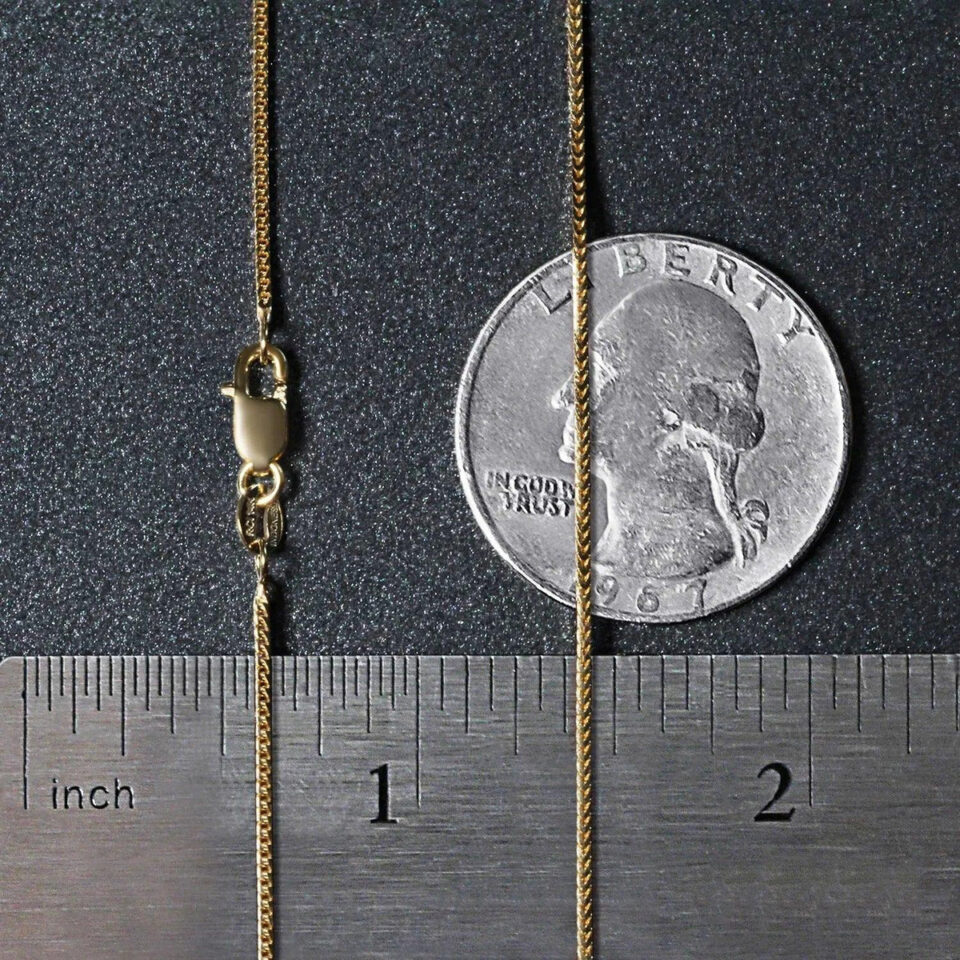 14K Yellow Gold Franco Chain 0.90mm