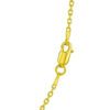 14K Yellow Gold Diamond-Cut Cable Link Chain, 1.5 mm