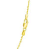 14K Yellow Gold Diamond-Cut Alternating Bead Chain, 1.1 mm