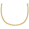 14K Yellow Gold Polished Cable Necklace Link