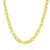 6.30mm mariner chain in solid 14K yellow gold