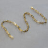 4.20mm paperclip chain in solid 10K yellow gold, view 4