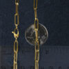 4.20mm paperclip chain in solid 10K yellow gold, view 6
