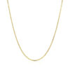 14K Yellow Gold Diamond-Cut Cable Link Chain, 1.1 mm