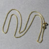 14K Yellow Gold Diamond-Cut Cable Link Chain, 1.1 mm